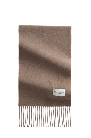 Wool scarft with fringes
