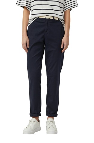 Bombažne chino hlače s pasom