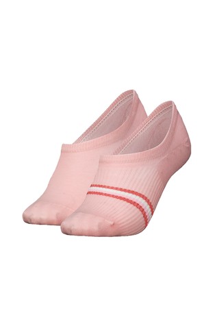 2-pack stripe footie socks