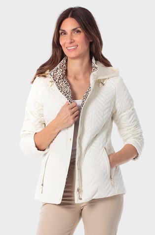 Obojestranska jakna s kapuco