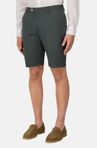 Bermuda hlače iz raztegljivega bombaža