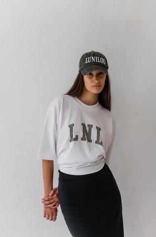 Unisex LNL oversize fit majica s kratkimi rokavi