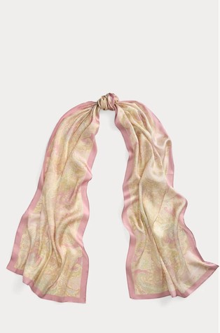 Paisley Silk Scarf