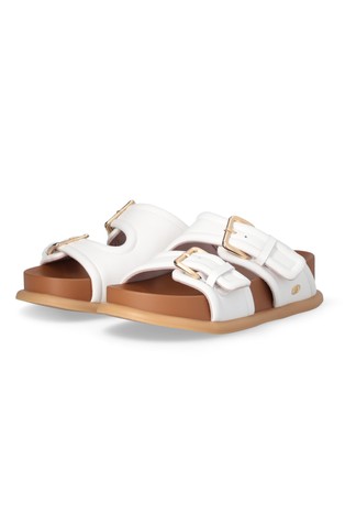 LIU JO Sandals with wide straps White 2