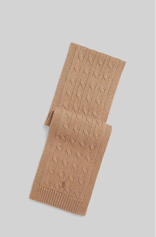 Strukturirano pleten bombažen šal