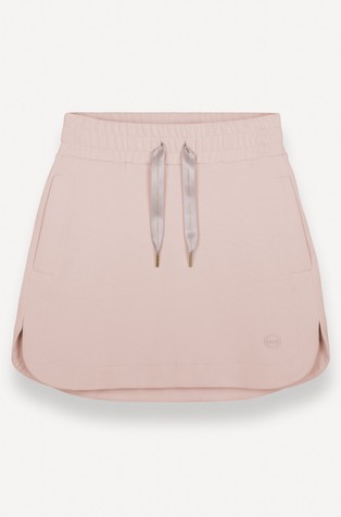 Sweatshirt-fabric skirt in modal-blend