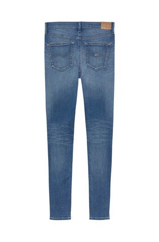 TOMMY HILFIGER Nora Mid Rise Skinny Jeans Blue 6