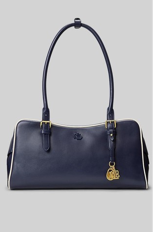 Marcy Large Leather Satchel