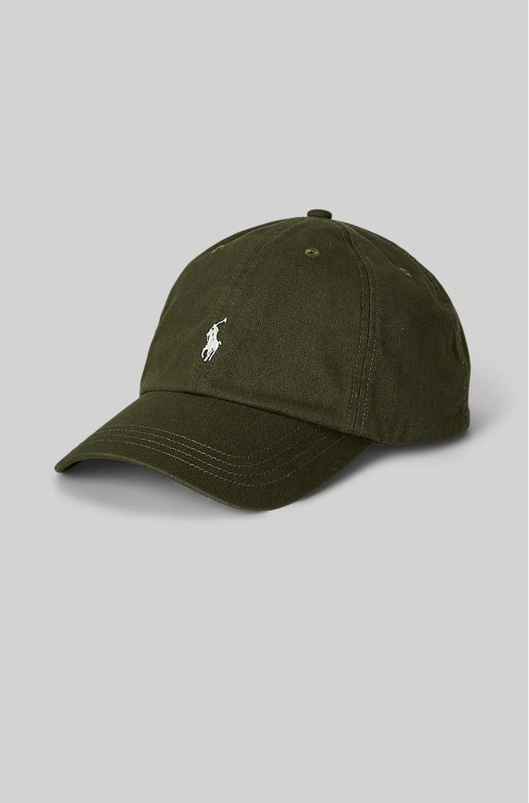 RALPH LAUREN Cotton Chino Ball Cap Armadillo 