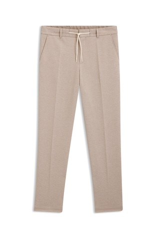 Tapered fit hlače z zatezno vrvico