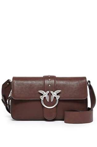 Medium Love Bag Slouchy usnjena torbica za čez ramo