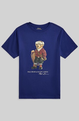 Polo Bear Cotton Jersey T-Shirt