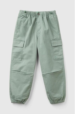 Relaxed fit cargo hlače iz elastičnega bombaža