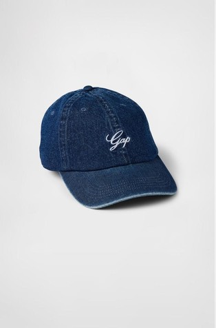 Gap Americana Logo denim moška kapa s šiltom