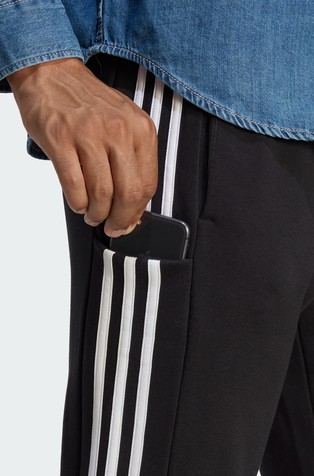 ADIDAS Essentials tapered 3-Stripes trenirka Črna - Black 3