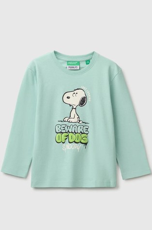 Snoopy ©Peanuts majica z dolgimi rokavi in reliefnim potiskom