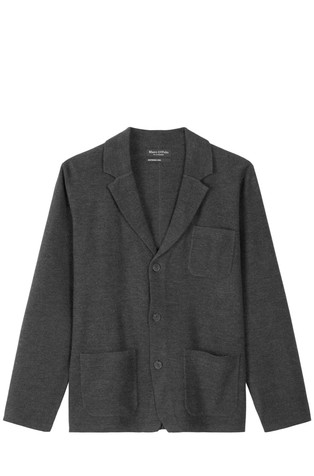 Regular fit suknjič iz volnene mešanice