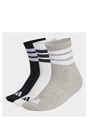 3 Stripes Cushioned Sportswear paket 3 parov nogavic