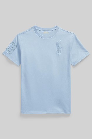 Big Pony majica s kratkimi rokavi iz bombažnega jerseya