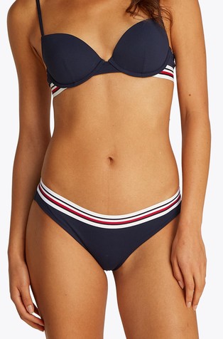 Global Stripe Classic Bikini Bottom