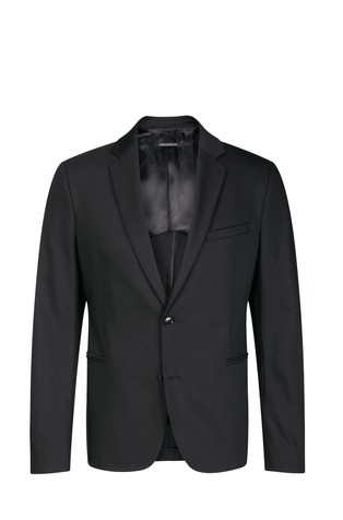 Slim fit suknjič iz raztegljive bombažne mešanice