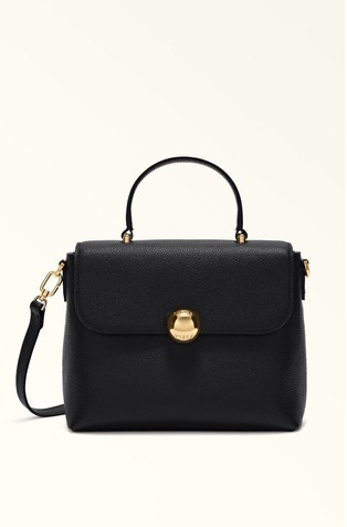 Small Top Handle Leather Bag