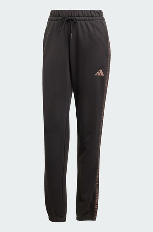 ADIDAS Essentials trenirka z živalskimi 3-Stripes logo črtami Črna - Black 6