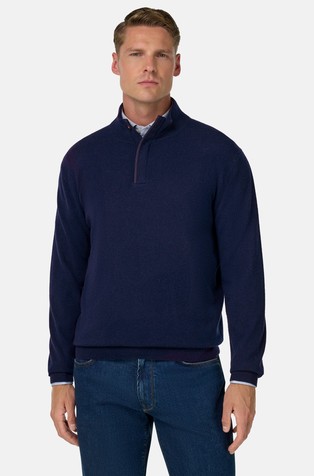 Pleten pulover iz volne in kašmirja