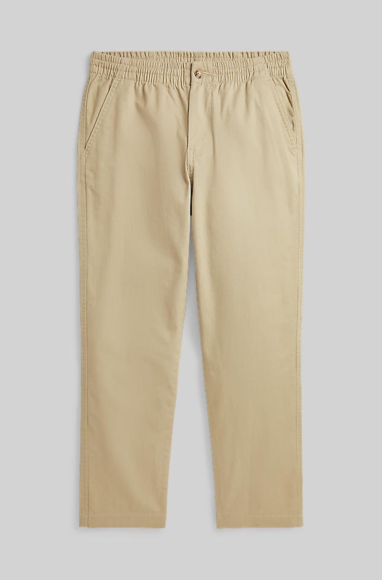 RALPH LAUREN Polo Prepster elastične chino hlače Bež - Beige 