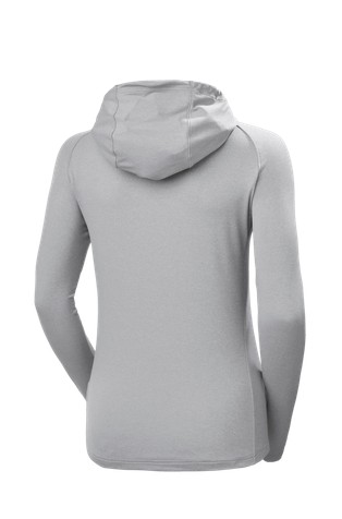 HELLY HANSEN Verglas Light pulover s kapuco Siva - Grey Fog 2