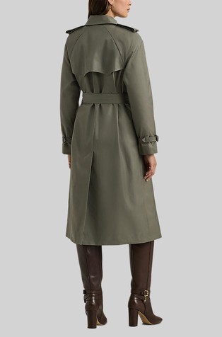 Belted Double-breasted Trench Coat | LAUREN RALPH LAUREN