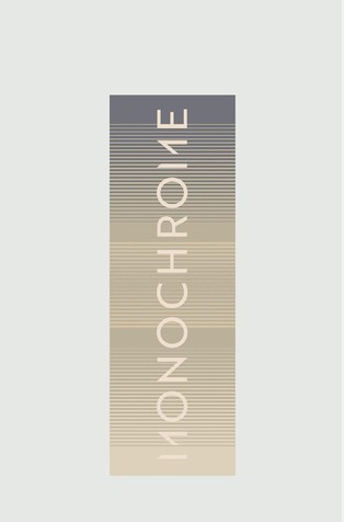 Monochrome logo scarf