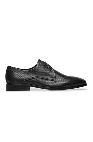 Perforated leather Darby shoes