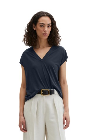 Relaxed fit majica iz raztegljive Lenzing™ Ecovero™ viskoze