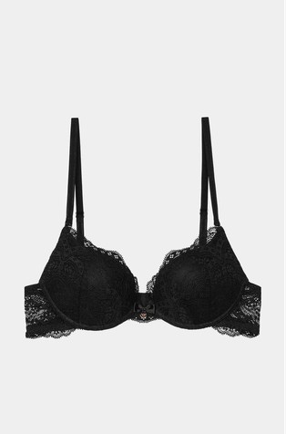 Lace Deluxe push-up modrček z oporo