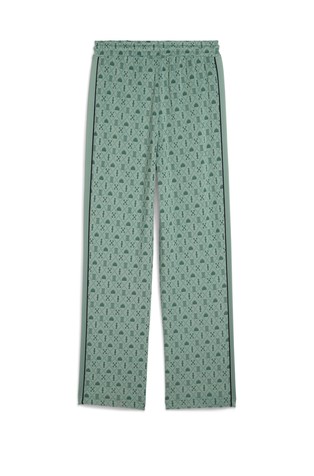 PUMA Road To Unity Printed Straight T7 Track Pants Green 2