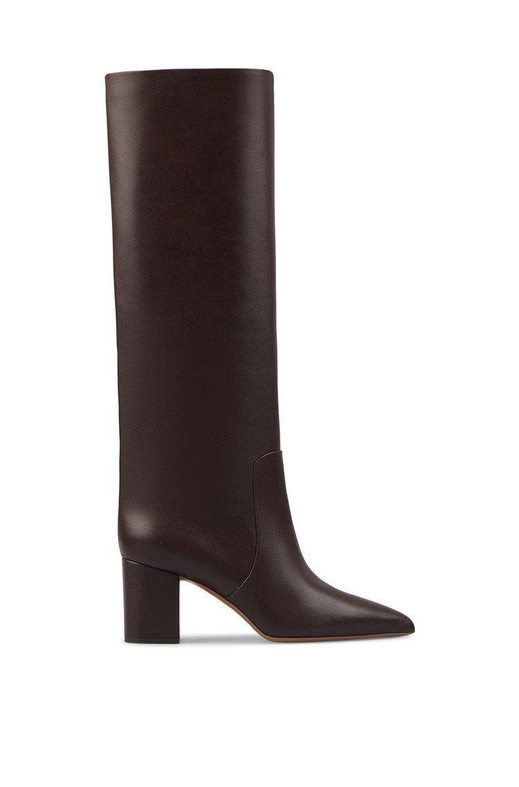 PARIS TEXAS Anja nappa leather boots Brown 