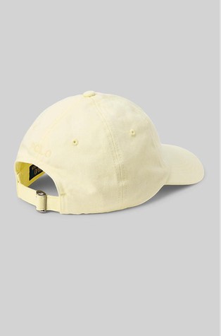 RALPH LAUREN Mineral-dyed twill ball cap Lime 2