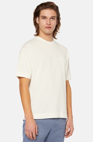 Pima Cotton Knitted T-Shirt