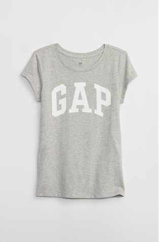 Gap logo majica s kratkimi rokavi za deklice