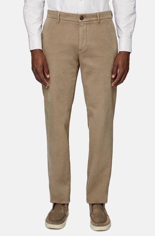 Stretch Cotton Trousers