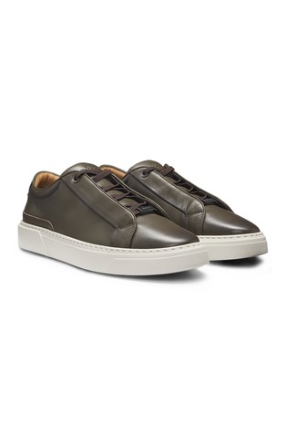 Gary leather trainers