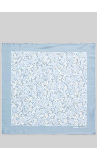 Floral Cotton-silk Scarf