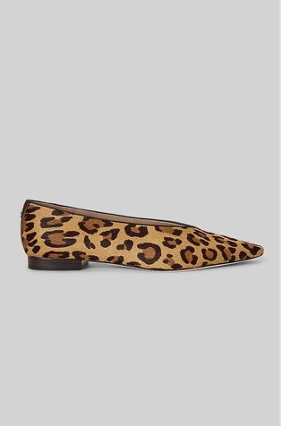 Audri balerinke iz prave dlake z leopardjim vzorcem