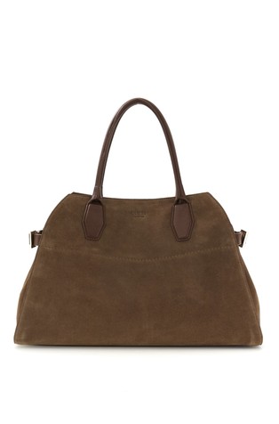 Liza Suede Handbag