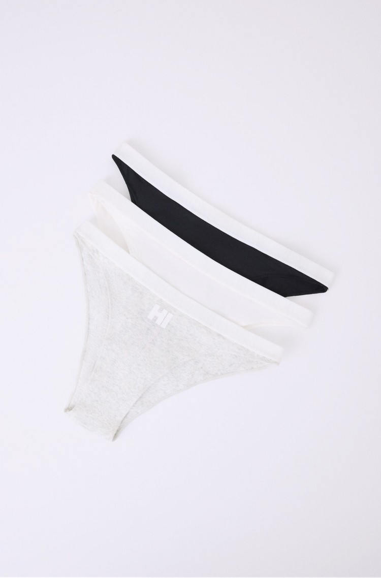 WOMEN'SECRET HI&amp;BYE paket 3 brazilk Večbarvna - Multi 