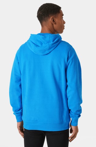 HELLY HANSEN Box logo hoodie Blue 2