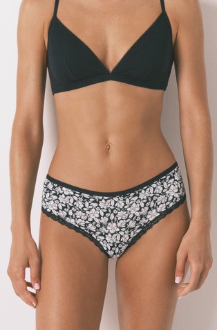 Brazilke iz mikrofibre s čipko