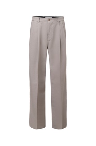 Relaxed fit hlače z gubami