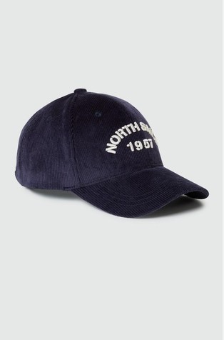 Velvet logo baseball cap
